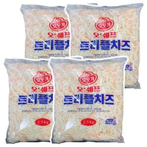 오뚜기 오쉐프 트리플치즈 2.5kg x 4봉지