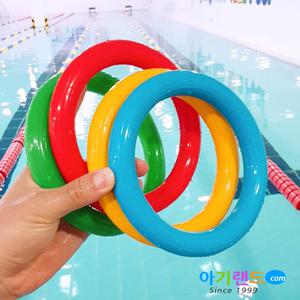링던지기 고리/ 낱개판매. 링고리 링게임 고리던지기 물놀이 링걸기 쌓기 투호 칼라링 링쌓기