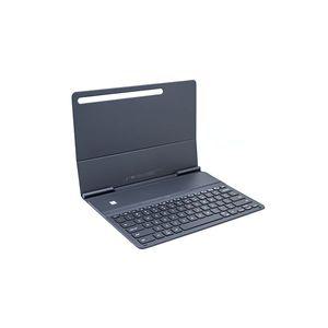 Samsung 갤럭시 탭 S7+ S7 FE 북커버 키보드 Black EF-DT730