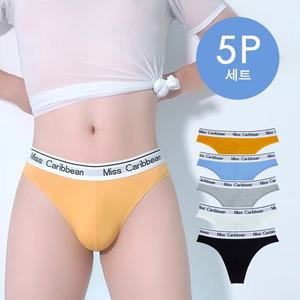 캐리빈 모던밴드 티팬티 5장세트