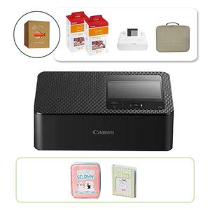 캐논정품 셀피 CP1500+RP-108 2개+필름+브라운 블랙 한정판 봄 패키지
