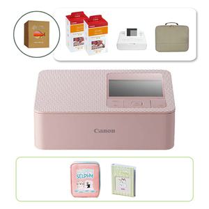 캐논정품 셀피 CP1500+RP-108 2개+필름+브라운 핑크 한정판 봄 패키지