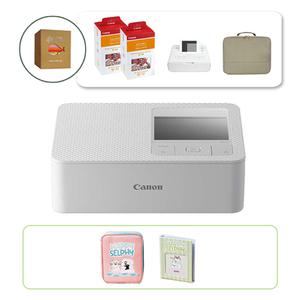 캐논정품 셀피 CP1500+RP-108 2개+필름+브라운 화이트 한정판 봄 패키지