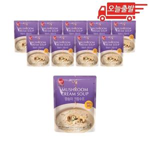 오늘출발 햇반 소프트밀 양송이 크림수프 180g 10개