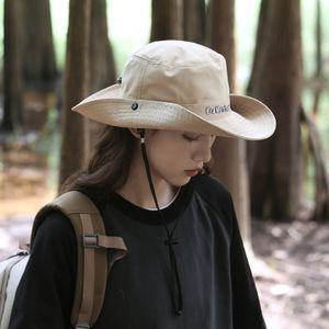 버킷햇 사파리 여행 햇빛차단 남성 등산 벙거지 여성 캠핑 챙넓은 모자 산책 여름
