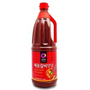 [기타]청정원 가정용 매운갈비양념 2kg 화끈한 갈비 양념