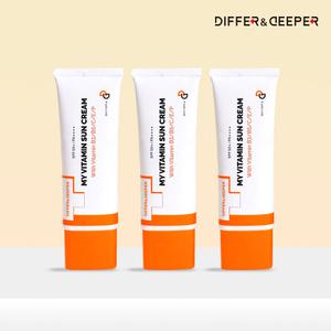 [카드10%+T11%+적립5%]디퍼앤디퍼 뭉침/백탁ZERO 마이비타민선크림 1+1+1