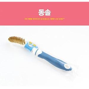 [제이큐]동솔 녹제거 쇠솔 철솔 철브러쉬 돈모 와이어브러시 X ( 2매입 )