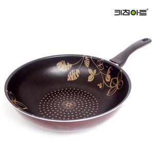 키친아트 5중다이아몬드 궁팬 30cm궁 웍 튀김 냄비 국식 업소용 편수궁 전골