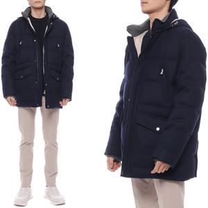 [브루넬로쿠치넬리] 24FW 남성 울 플란넬 다운 패딩 (MM4631823 CGD16 24F)