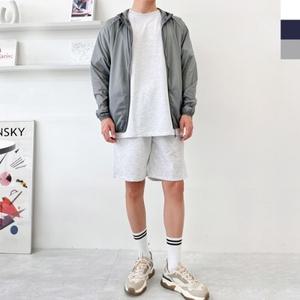 KSS 8569M 남여공용바람막이스트링후드점퍼