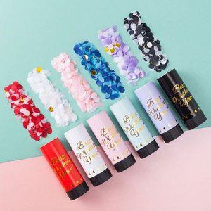파티 폭죽 웨딩 촬영 생일 종이 꽃가루 컨페티 F GWM (WFGJJB4)