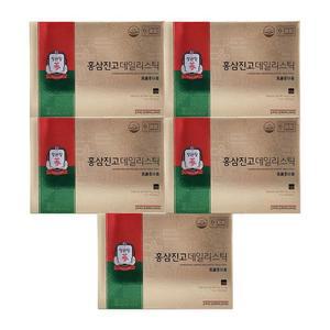정관장 홍삼진고 데일리스틱 10g x 20포 (쇼핑백 동봉) 5박스 Ss