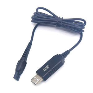필립스 전기 면도기 시리즈 3000 5000 7000 9000 노렐코 원블레이드, HQ8505 USB 충전기 전원 케이블, 15V 면도기, QP6510 QP652