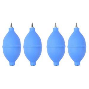 화면용 4Pcs 에어 블로워 먼지 클리너: 소프트 팁 실리콘 전구 펌프 - 카메라 현미경 망원경 접안 기타 필터 키보드 휴대폰 및 다육류