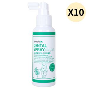 리스펫 강아지 고양이  덴탈 스프레이 치약 100ml X10