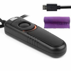 Pixel Shutter Remote Control RC /RR90 Release Cord for Fujifilm GFX50S X-Pro2 X-H1 X-T2 X-T20 X-T1 X-T10 X-T100 X-E3 X-E2S X-E2 X-M1 X-A3 X-A10 X100F X100T X70 X30 XQ2 XQ1