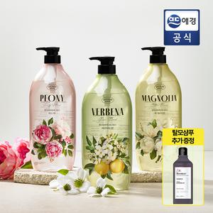 [봄 인기향 모음] 샤워메이트 플라워부케 바디워시 900ml x 3개 + 샴푸 GIFT