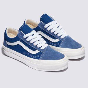 [반스](강남점)[ VANS ] 반스 프리미엄 올드스쿨 블루 VN000D560QY