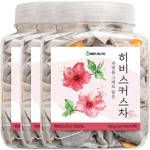 이너블릭 히비스커스 100티백 X 3개 PLA 친환경 필터 1500만 티백 판매 돌파