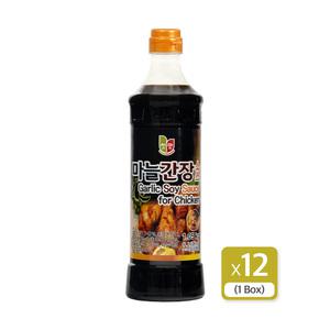 첫맛 마늘간장소스 1.05kg 12개입 샤브샤브