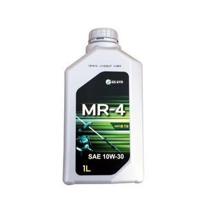 GS 4싸이클 4행정 엔진오일 1L 사계절용 MR-4 SAE 10W-30 가솔린 오토바이 예초기 엔진톱 발전기 양수기