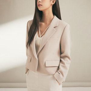 [미쏘] 테일러드 원버튼 숏 자켓 (MIWJKC213B-T)