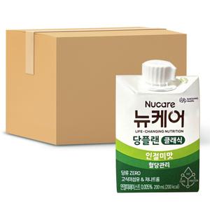 뉴케어 당플랜 클래식 인절미맛 200ml x 30개 간편섭취 식사 부모님 노인 환자 선물 음료 H