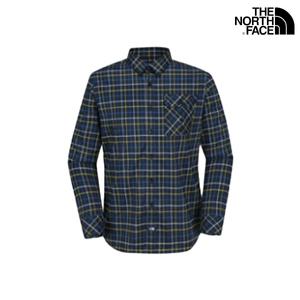 노스페이스 남성 메이플 긴팔 셔츠FM1NH8LI50A-NAV