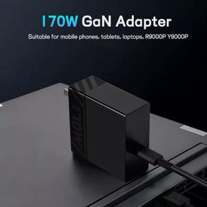 Lenovo 170W 고속 충전기 PD3.0 GaN 어댑터 원본(케이블 포함)