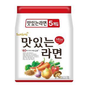 (삼양) 맛있는라면멀티 5개입 (1개)