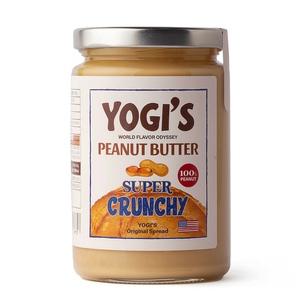 요기스 100% 무첨가 무가당 Non-GMO 땅콩버터 땅콩잼 크런치 360g 하이올레익 피넛버터 미국산