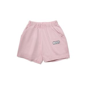 BHA095-14 나로 로고 자수 하프팬츠