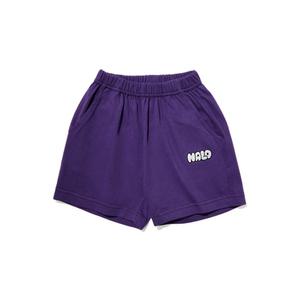 BHA094-74 나로 로고 자수 하프팬츠