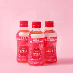 쥬비스 애사비 260ml 48개 애플사이다비니거 식초 하루한병 다이어트 사과초모 음료