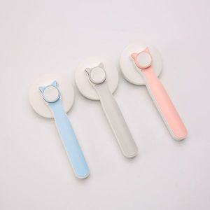 써큘레이터 에어 선풍기 개와 고양이를 위한 셀프 클리닝 슬리커 브러시 언더 코트 엉킨 헤어 마사지 입자