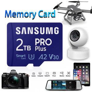 SANSUMG 미니 SD 메모리 카드 2TB 고속 마이크로 TF 1TB Cartao De Memoria 128GB 256GB 전화 Nintendo호환
