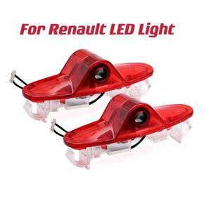 자동차 도어빔 LED 자동차 문짝 조명 로고 프로젝터, 환영 르노 삼성 QM6 SM5 SM6 SM7 용 3D 그림자