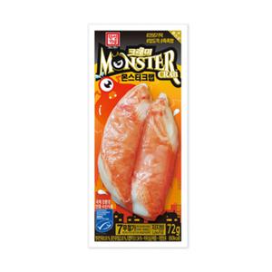 한성기업 몬스터크랩 72g 5개