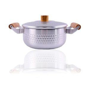 국산 대호 함마톤 우드 업소용 라면 찌게냄비양수20cm