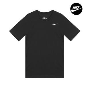 [나이키]나이키 드라이핏 솔리드 크루 스몰로고 남자 반팔티 AR6029-010