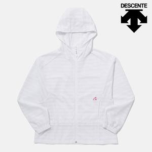 [데상트]데상트 여성 메쉬 커버업 자켓 SP222EKT54WHT0 자켓