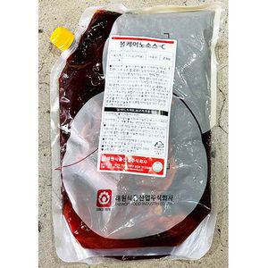 태원식품산업 볼케이노 소스 C 2Kg X5불 매운불 매운맛양념 요리 음식 요리용 매운 매콤