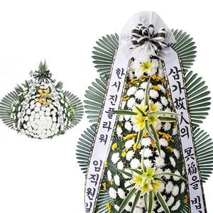 꽃배달 근조화환 쌀화환 장례식 조화 오브제 화환배달