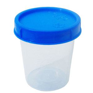 멸균 PVC 소변컵 유린통 스페시멘컵 120ml 1팩(5EA)