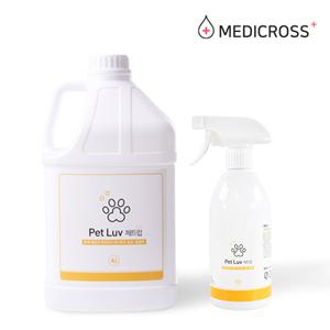 메디크로스 페트럽4L+500ml 반려동물 탈취제 강아지냄새