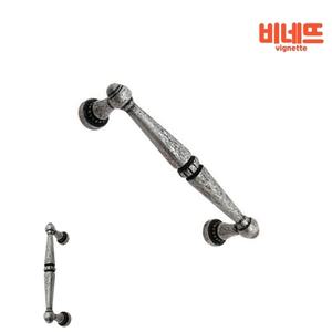 모자이크 2구 가구손잡이 은착 서랍장손잡이 장농손잡이 엔틱가구손잡이