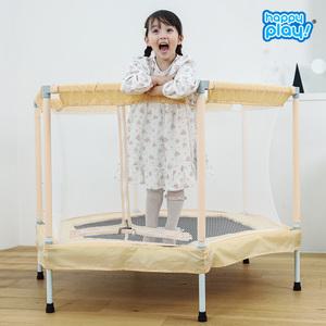 해피플레이 아기 유아 안전망 실내 키즈카페 트램폴린 55인치