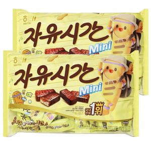 무료배송 해태 자유시간 미니 480g x 2봉지(박스안심포장) 미니초코바