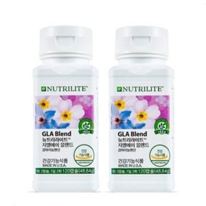 암웨이 지엘에이 GLA 블랜드 120캡슐 x 2(감마리놀렌산 뉴트리라이트 )